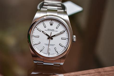 moto 360 rolex perpetual oyster dean watchmaker|Rolex Oyster Perpetual white dial.